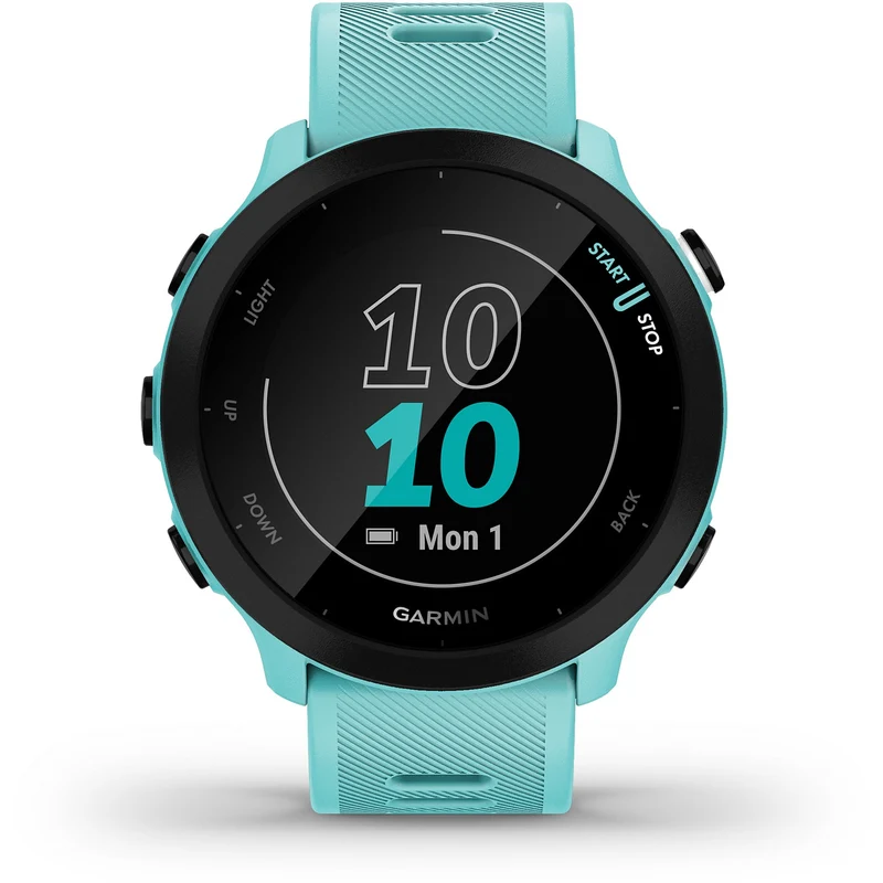 Montre sport GARMIN Forerunner 55 Running GPS BT 42 mm Vert d'eau