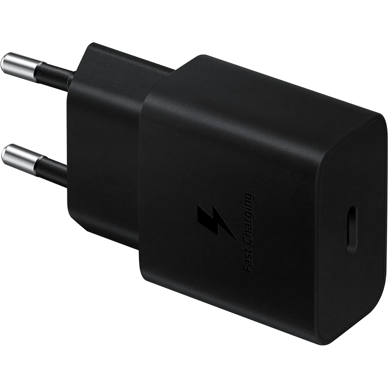 Chargeur secteur SAMSUNG 15W USB-C + cable noir