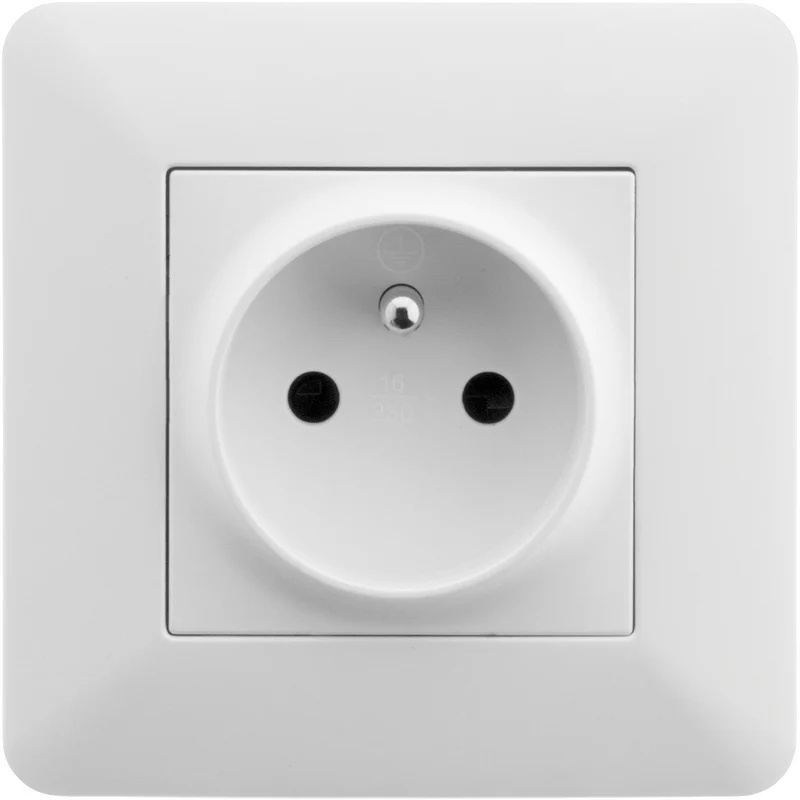 Prise murale ZENITECH Prise 2 poles + terre