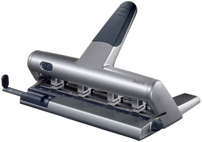 Perforeuse LEITZ Akto 5114 Grise ajustable 30 feuilles