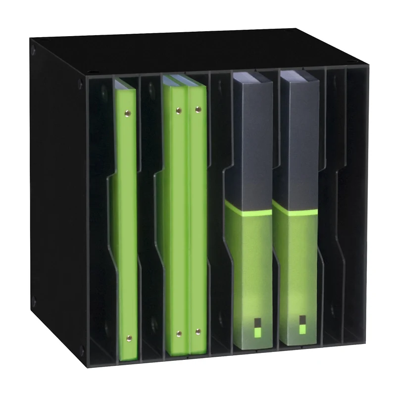 Boite de rangement CEP OFFICE SOLUTIONS Module classement 12cases CubiCep noir
