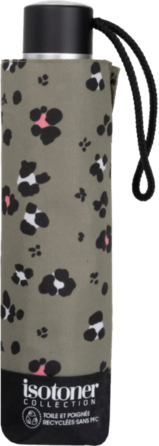 Parapluie ISOTONER 3 sections acier Leopard