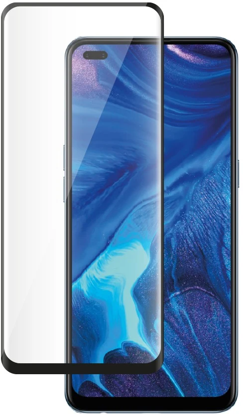 Protège écran BIGBEN CONNECTED Oppo Reno 4 Verre trempé noir