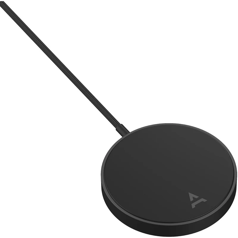 Chargeur induction ADEQWAT sans fil Qi 2 / MagSafe 15W 1,5M Noir