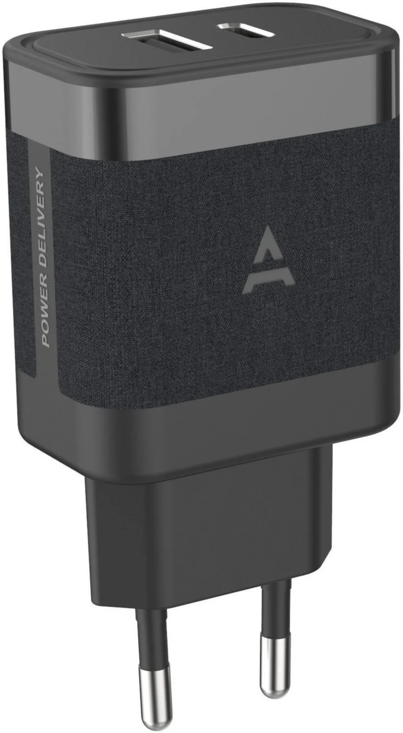 Chargeur ADEQWAT 45W charge rapide USB-A/USB-C