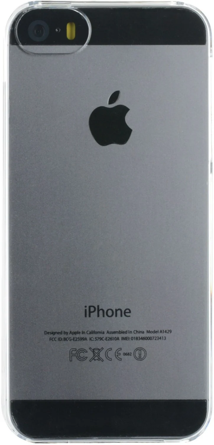 Coque BIGBEN CONNECTED iPhone 5/5s/SE Souple transparent