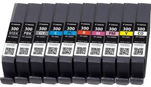 Cartouche d'encre CANON Pack Multipack 10 Originales PRO-300 (Couleurs Photo) - 4102C001