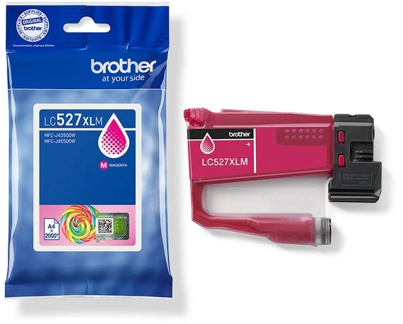 Cartouche d'encre BROTHER Originale LC527 XL Magenta Haute Capacité - LC527XLM