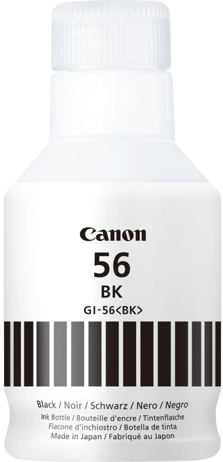 Cartouche d'encre CANON Bouteille d'Encre GI-56 Noire Pigmentée - 4408C001