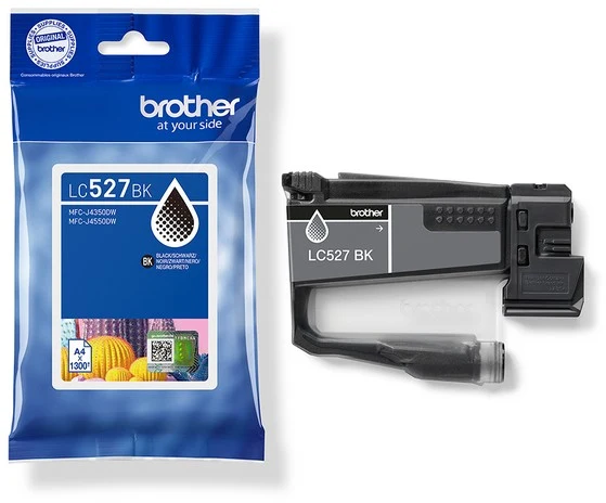Cartouche d'encre BROTHER Originale LC527 Noire Standard - LC527BK
