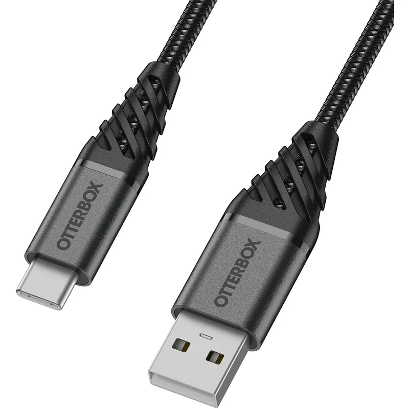 Câble USB C OTTERBOX Premium USB A-C 2M Black