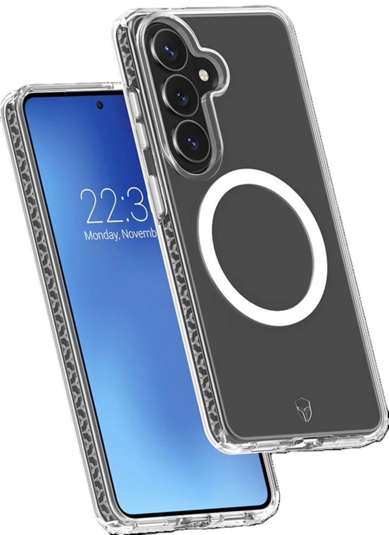 Coque FORCE CASE Air Xtrem Magnet S26 recyclé transparent