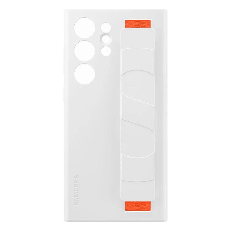Coque SAMSUNG S23 Ultra Silicone avec laniere Bla