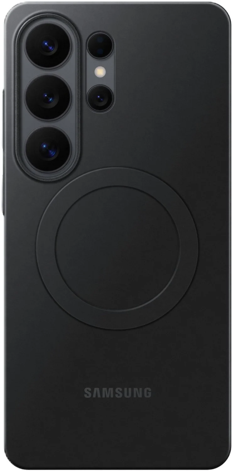 Coque SAMSUNG silicone Slim Magnet S26 Ultra noir