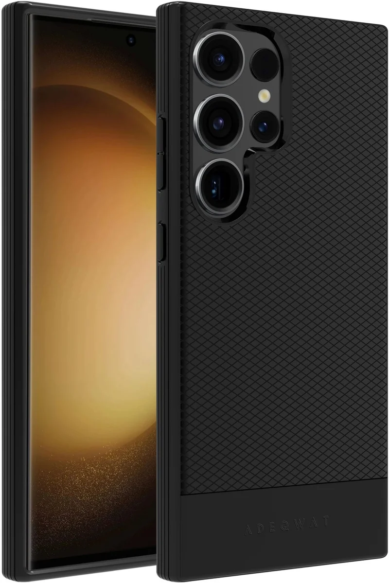 Coque ADEQWAT Samsung S24 Ultra - Noir