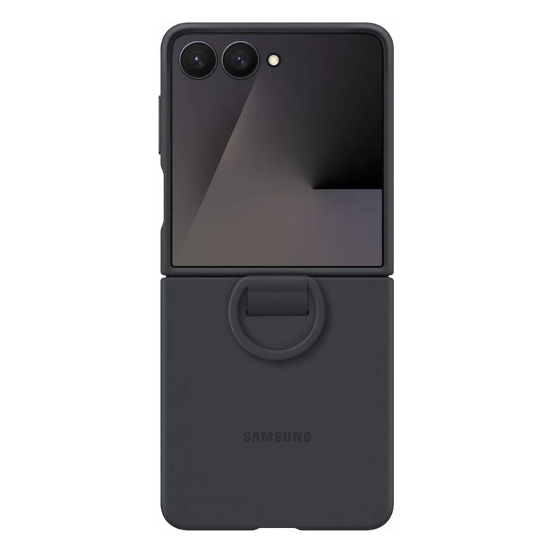 Coque SAMSUNG Z Flip 7 anneau noir