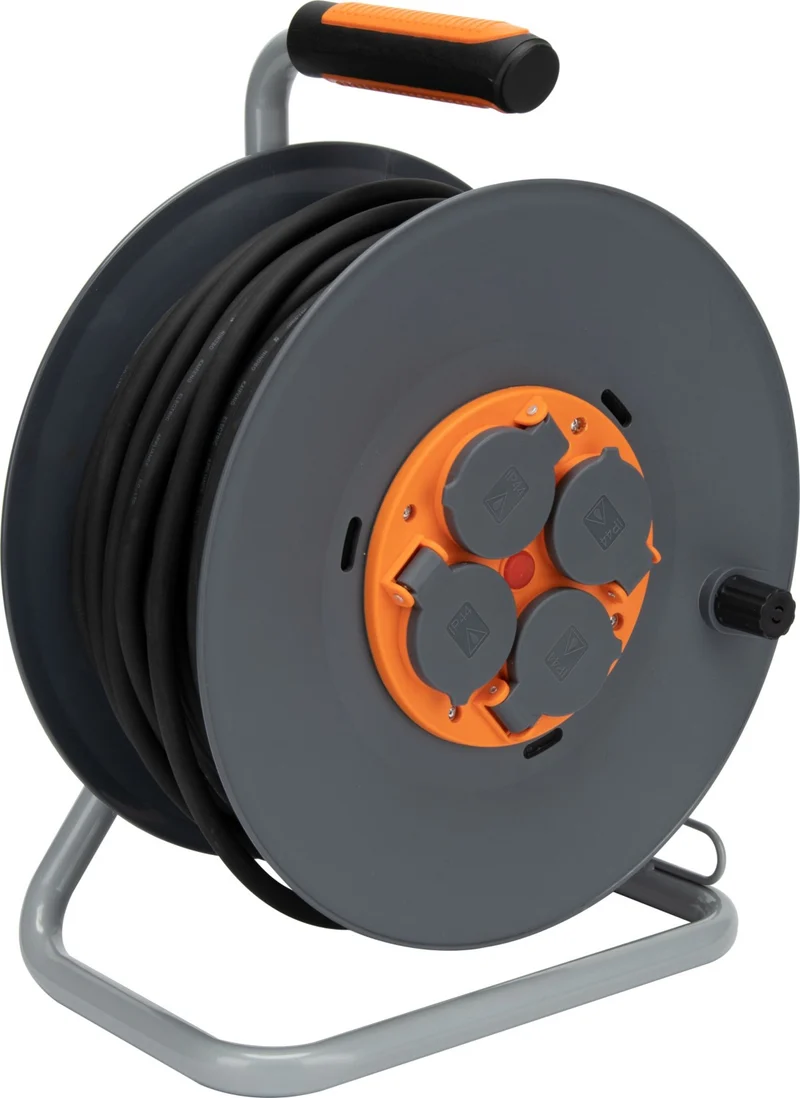 Multiprise ZENITECH chant IP44 40m 4x16A + guide cable