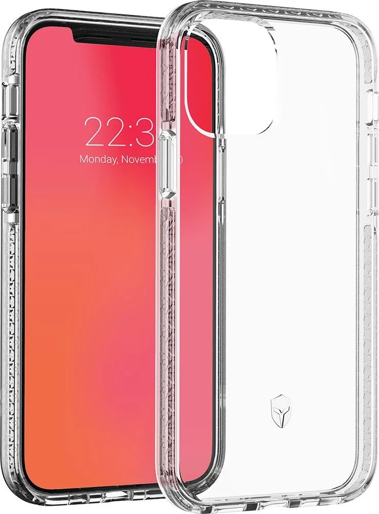 Coque FORCE CASE iPhone 12 et iPhone 12 Pro Transparente