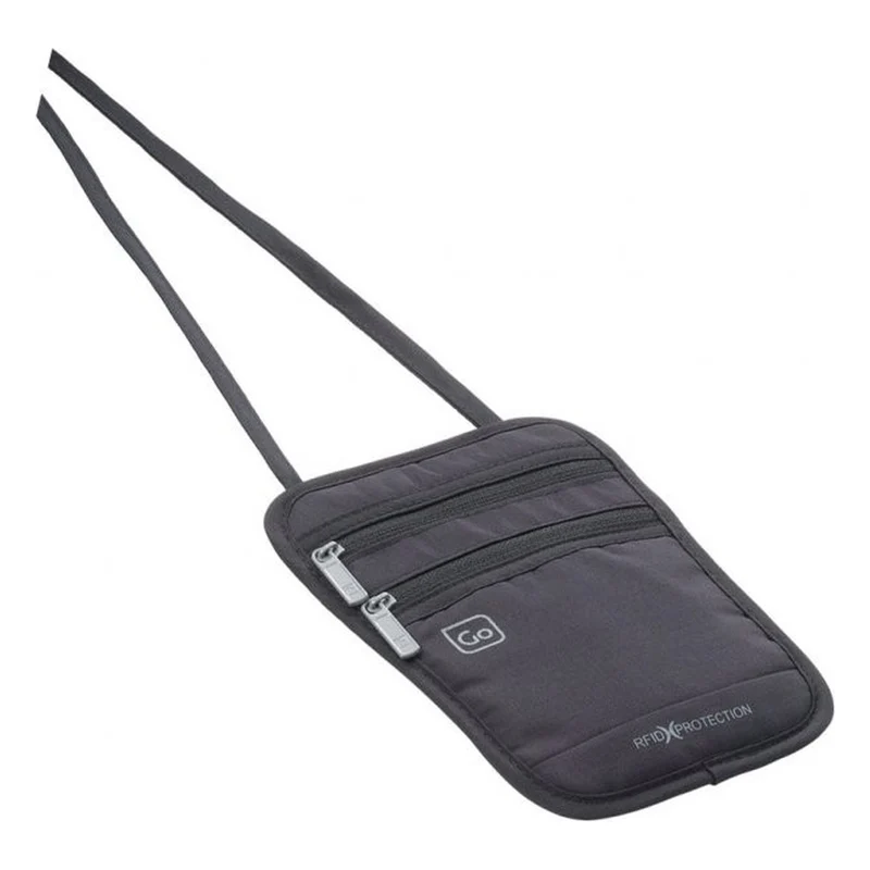Portefeuilles GO TRAVEL Pochette tour de cou anti RFID