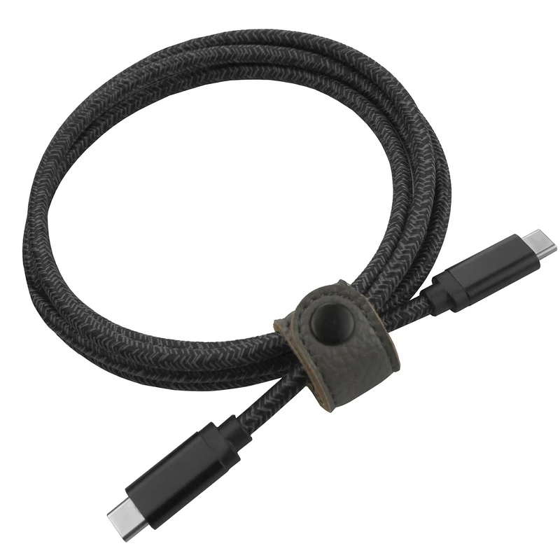 Câble USB C ADEQWAT vers USB-C 3M Noir