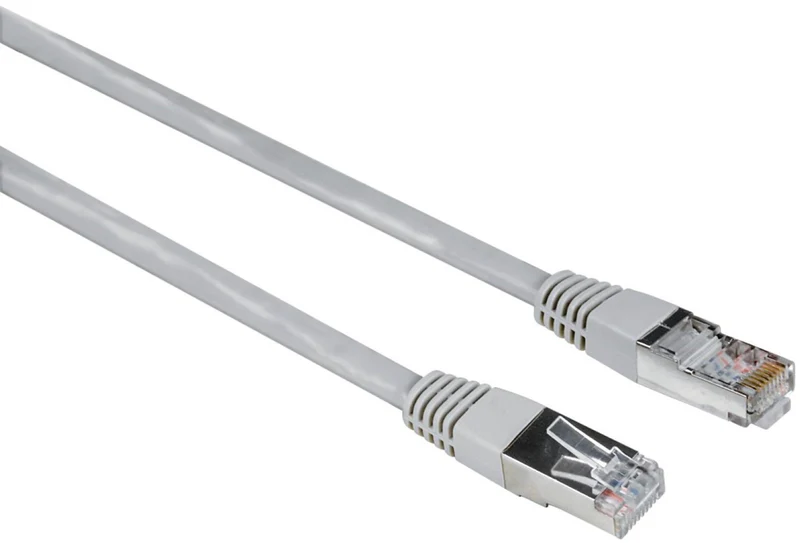 Câble Ethernet HAMA RJ45 20M Droit CAT5e Gris