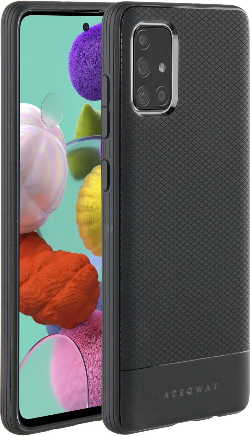 Coque ADEQWAT Samsung A51 4G Souple - Noir