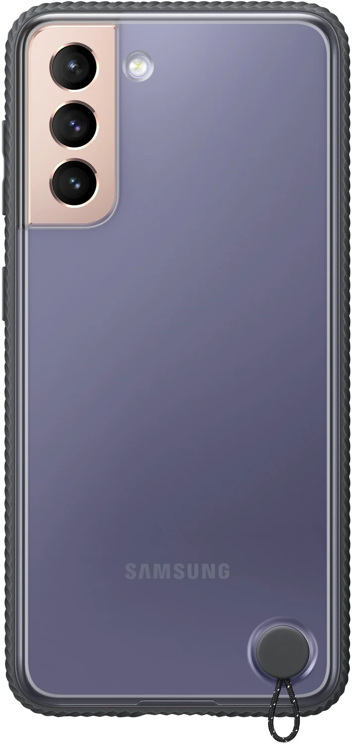 Coque SAMSUNG Samsung S21 Clear Protective noir