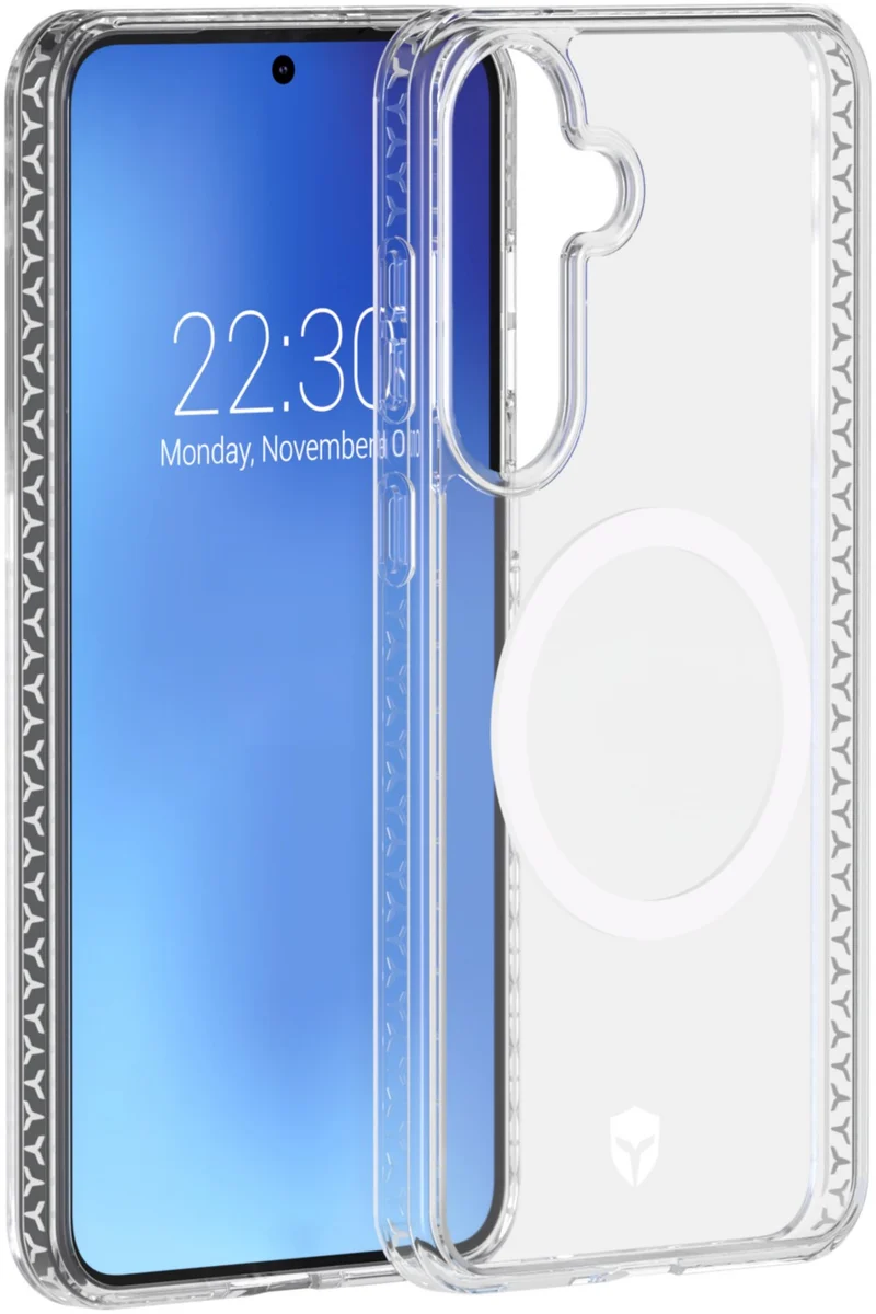 Coque FORCE CASE Samsung S25 Magnet Transparent
