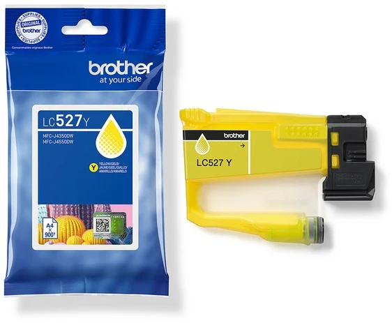 Cartouche d'encre BROTHER Originale LC527 Jaune (Yellow) Standard - LC527Y