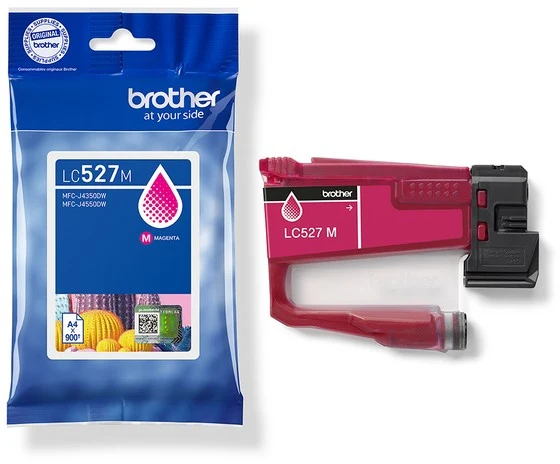 Cartouche d'encre BROTHER Originale LC527 Magenta Standard - LC527M