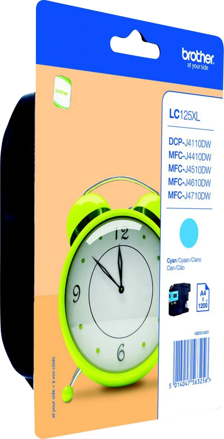 Cartouche d'encre BROTHER LC125 XL