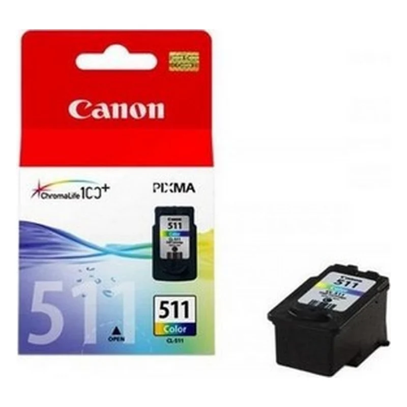 Cartouche d'encre CANON Originale CL-511 3 Couleurs (CMY) Standard - 2936B001