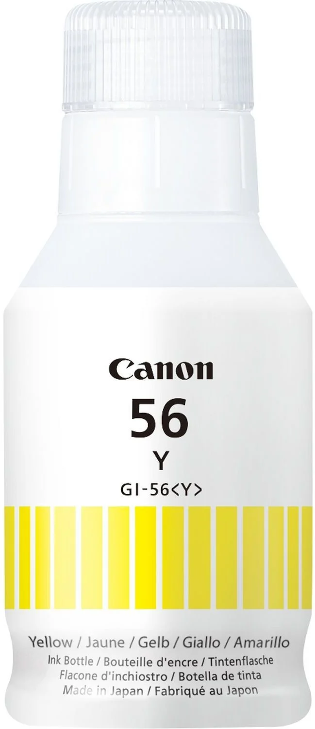 Cartouche d'encre CANON Bouteille d'Encre GI-56 Jaune (Yellow) - 4411C001