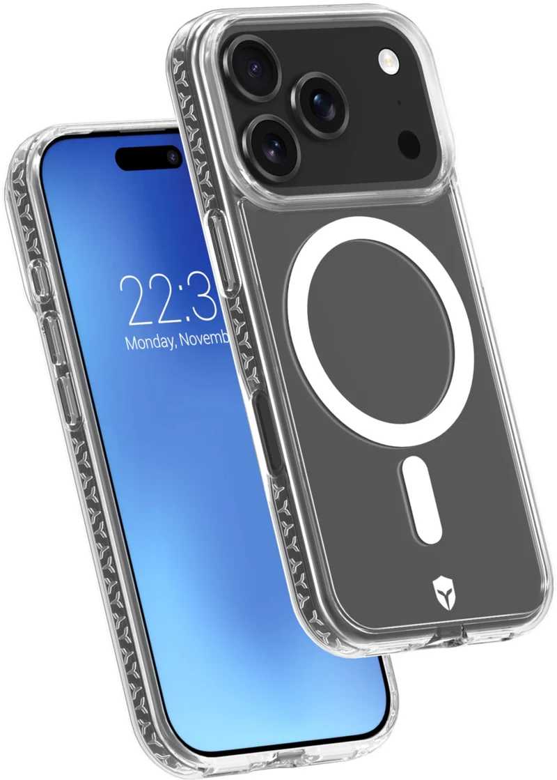 Coque FORCE CASE iPhone 17 Pro transparente Magsafe