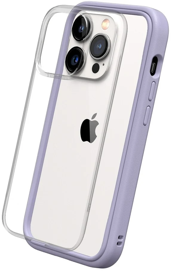 Coque bumper RHINOSHIELD iPhone 14 Pro Mod NX Lavande