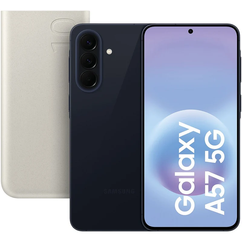 Smartphone SAMSUNG Galaxy A57 5G 128Go Bleu + Batterie externe 25W