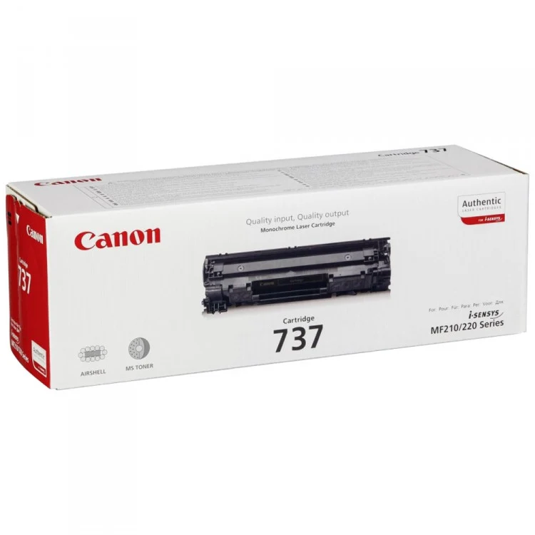 Toner CANON 737 Noir