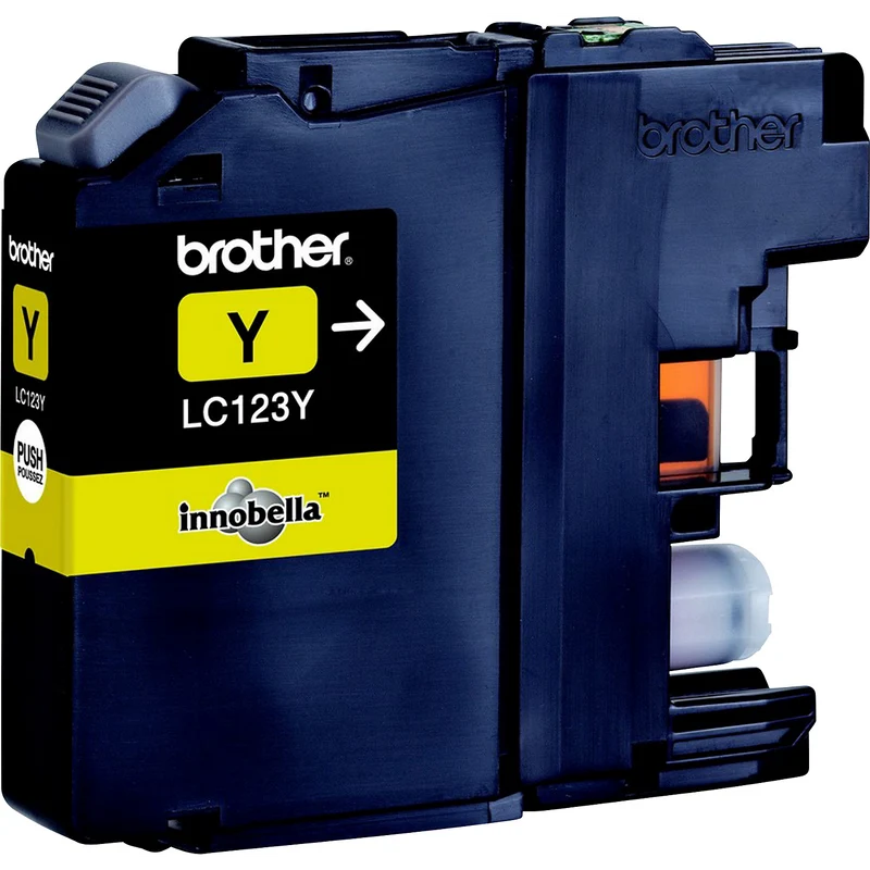Cartouche d'encre BROTHER LC123 Jaune