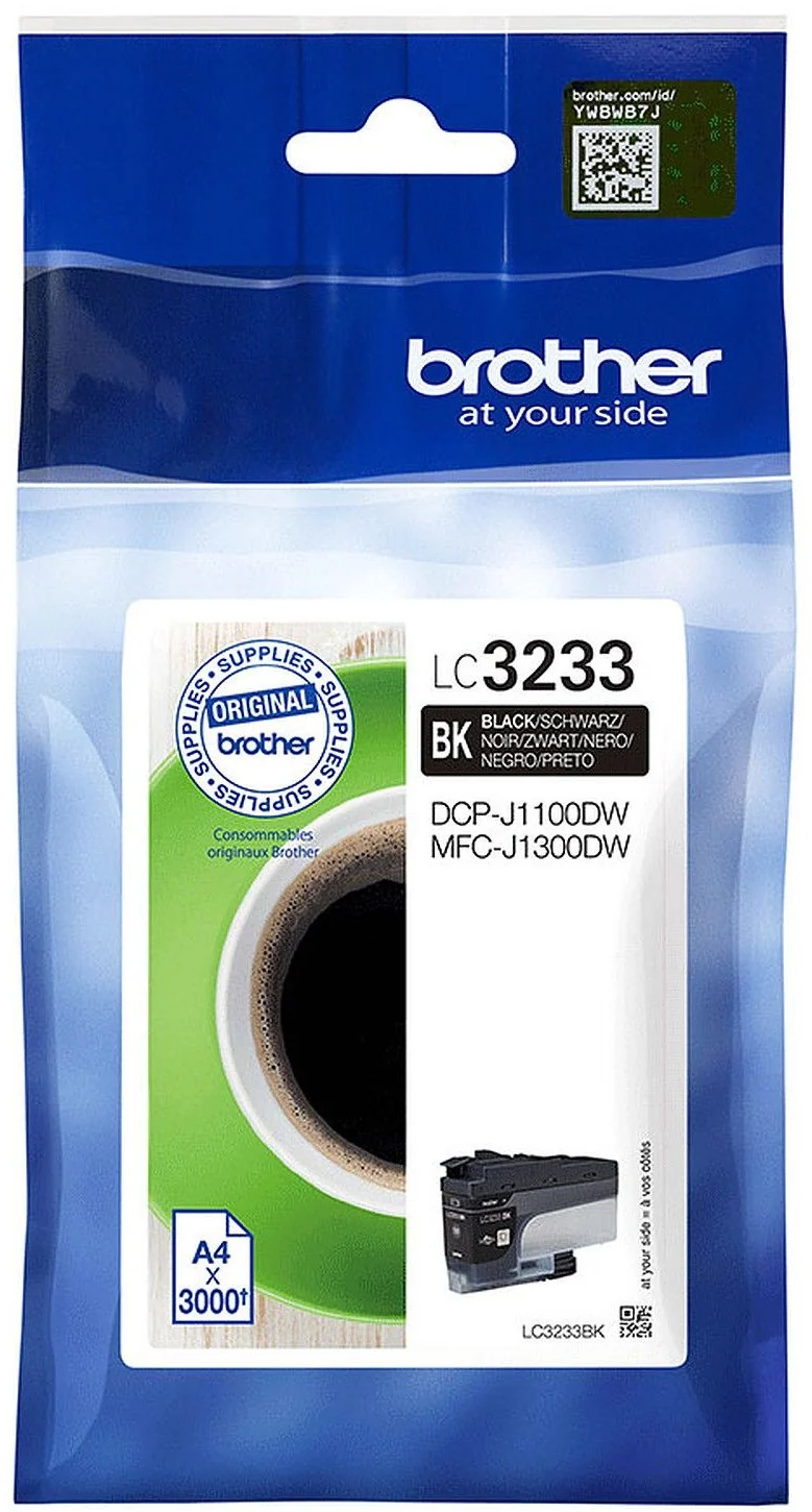 Cartouche d'encre BROTHER LC3233 Noire