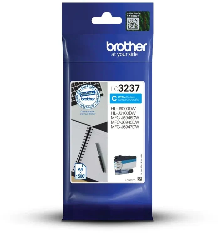 Cartouche d'encre BROTHER LC3237C