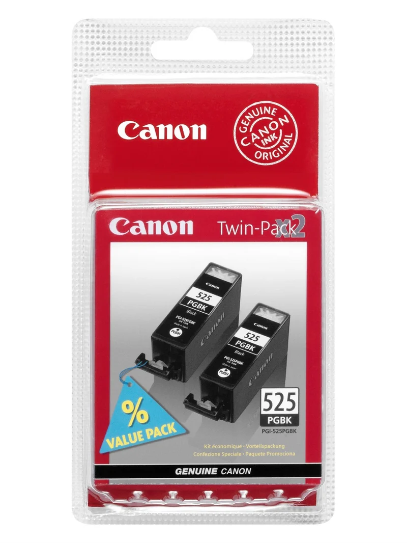 Cartouche d'encre CANON PGI525BK (2 cartouches Noires)