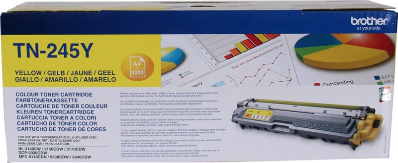 Toner BROTHER TN245 Jaune XL