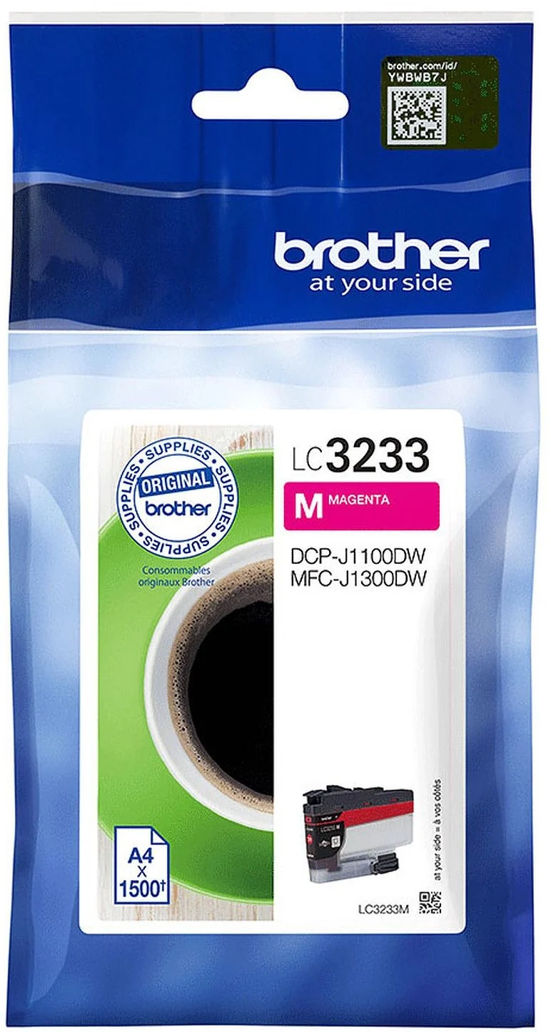 Cartouche d'encre BROTHER LC3233 Magenta