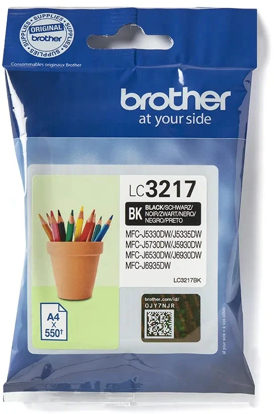 Cartouche d'encre BROTHER LC3217 Noire
