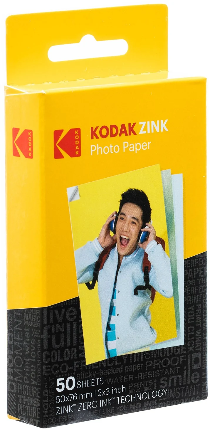 Papier photo instantané KODAK Film Printomatic (x50)