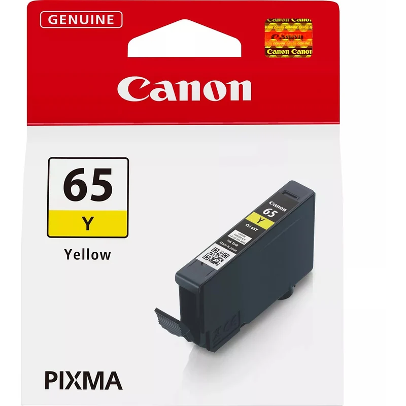 Cartouche d'encre CANON CLI-65 jaune