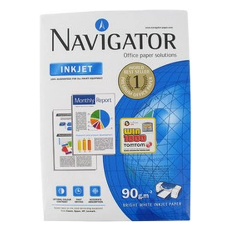Papier ramette NAVIGATOR Inkjet A4-500f-90g/m²
