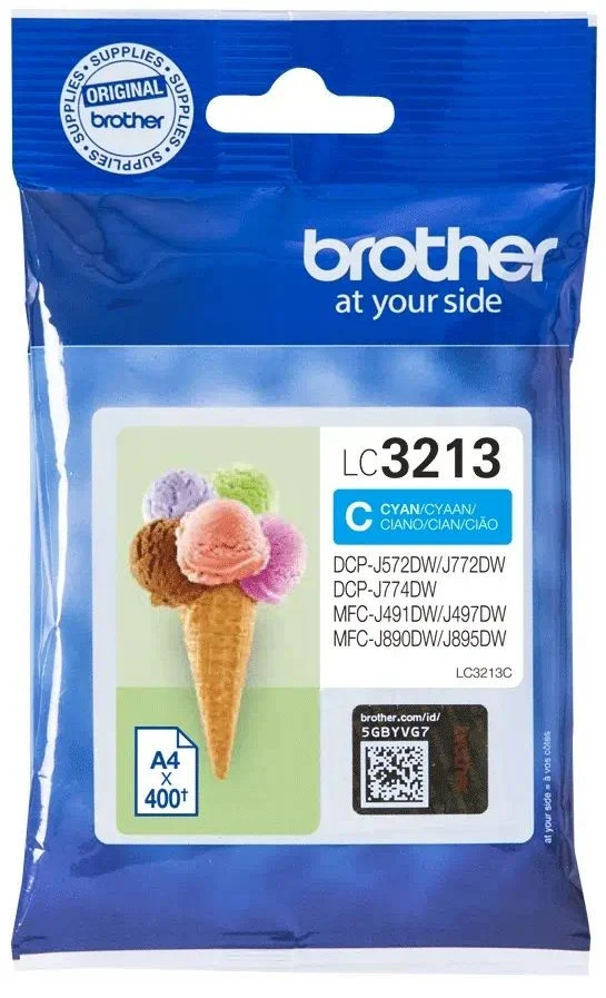 Cartouche d'encre BROTHER LC3213C