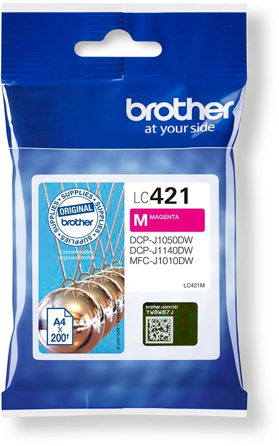 Cartouche d'encre BROTHER Magenta LC421