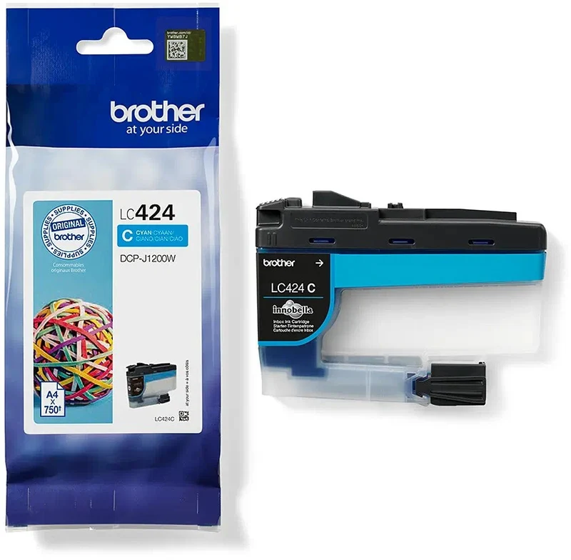 Cartouche d'encre BROTHER Cyan LC424